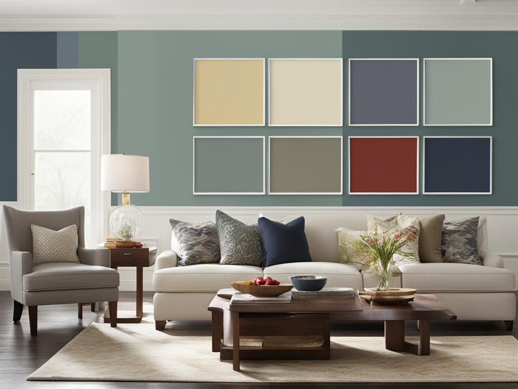 Benjamin Moore paint in a variety of colors