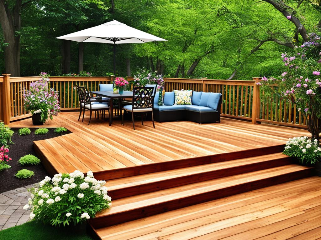 benefits of cedar decking
