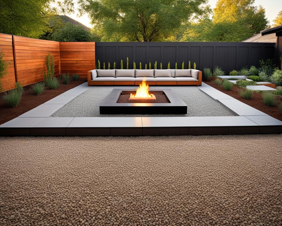 landscaping with decomposed granite and pea gravel