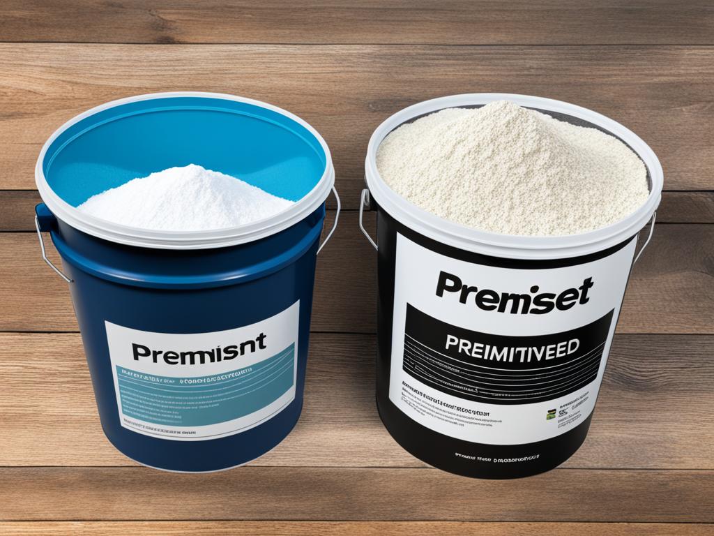 premixed thinset vs powder pros and cons