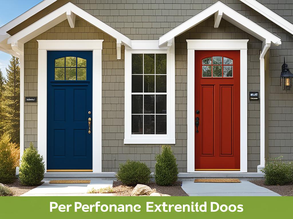 exterior door performance comparison